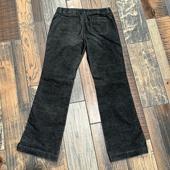 NWT Express Stretch Black Vintage 7/8  Cordury texture bootcut - Picture 4 of 4